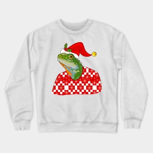 Christmas Sweater Lizard Crewneck Sweatshirt